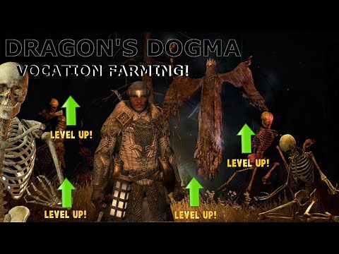 Dragon's Dogma Dark Arisen| EASY VOCATION RANK FARMING GUIDE! FOR NEW PLAYERS.