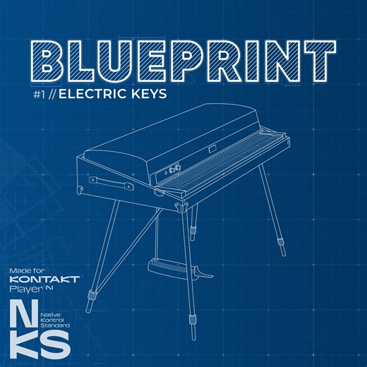 Blueprint: Electric Keys by Fracture Sounds - Kontakt Instrument Plugin VST3 Audio Unit AAX