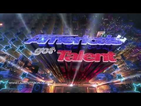 Laurent Piron - Rainball act on America's Got Talent 2018 - Sponge act