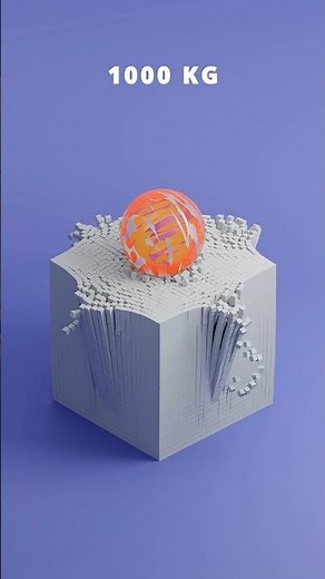Satisfying Blender Simulation Glossy Ball! #satisfying #3danimation #blender