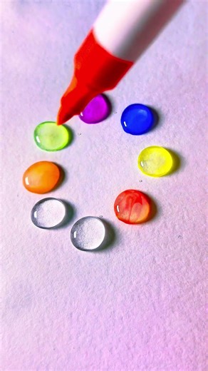 Colors in drops ☔️ #colormagic #art #music #painting #lifeisbutadream