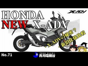 2021 NEW X-ADV We talk about new and old improvements and the secrets of the X-ADV.