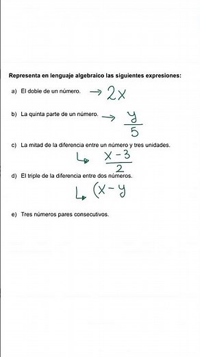 Expresiones algebraicas #matematicas #maths #mathematica #clasesdematematicas