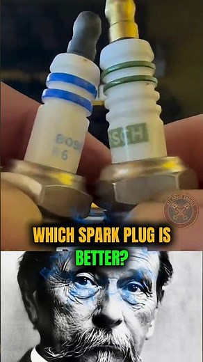 Which Spark Plug Is Better? 💥🔌🚗 #bosch #sparkplug #ignitionsystem #cartips #automobile
