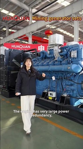 mining generator sets are reliable and stable even in extreme working conditions,