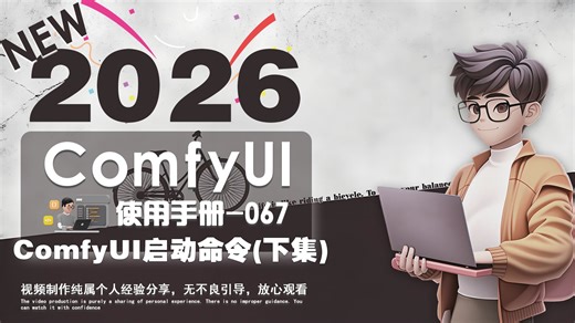 2026ComfyUI使用手册-067 ComfyUI启动命令(下集)