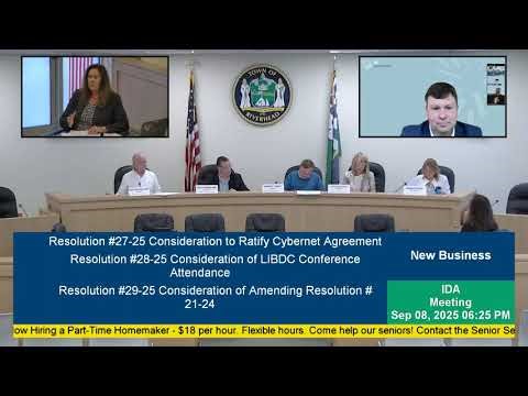 Riverhead IDA Meeting - September 8, 2025