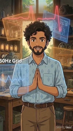⚡ India Uses 50Hz, USA Uses 60Hz… But Why? 🤯