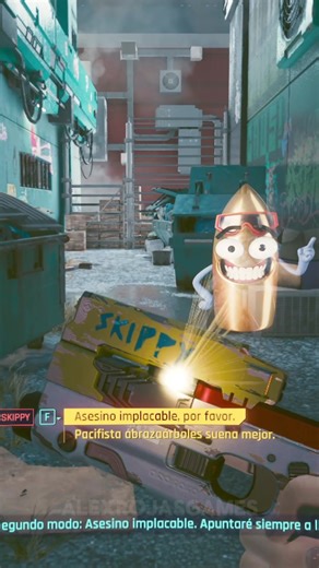 Pacifista abraza árboles en Cyberpunk 2077