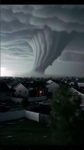 Unbelievable Supercell Tornado Formation #Tornado