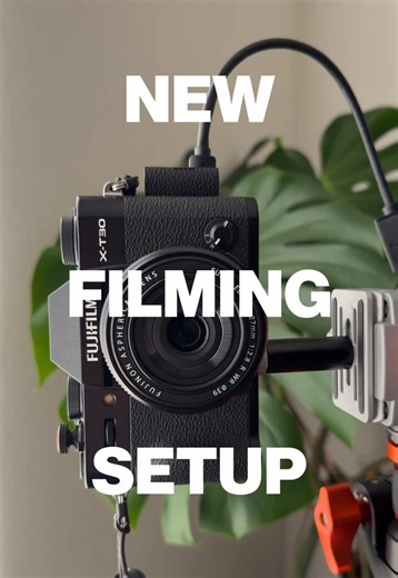 I got major FOMO with the Fujifilm cameras last year; bought it, never used it 😅 But now I can! This model is more for photography but can still take beautiful videos with that tasty depth of field so I'm excited to make some content with it! I still plan on using my iPhone when making UGC videos for brands, just my personal videos will utilize this new setup!