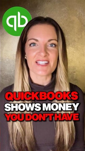 QuickBooks Shows More Money Than You Actually Have #cashflow #smallbizowners #accountingtips