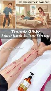 Quick Leg Massage Erasing Swelling and Coldness