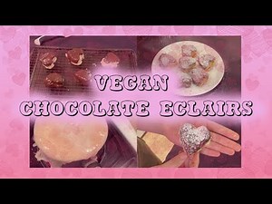 Vegan Chocolate Eclairs