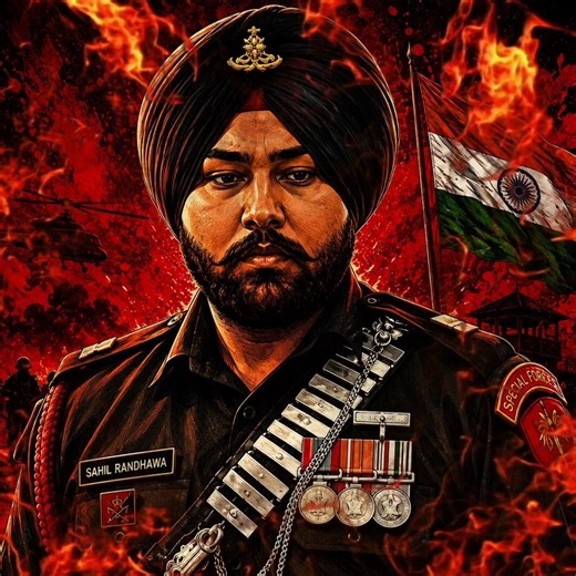 Major Sahil Randhawa | Regiment Of Artillery | 34 RR | Shaurya Chakra #shorts