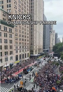 Knicks Championship Parade Inside My City — NBA Celebration
