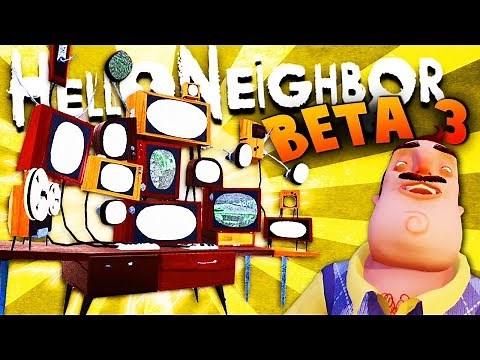 SEARCHING FOR THE GIANT & EXPLORING NEW SECRETS IN HELLO NEIGHBOR BETA 3! | Hello Neighbor Beta