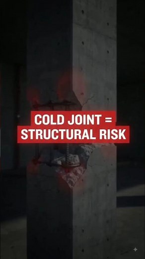 Cold Joint in Concrete | Causes, Effects & Repair Method | #ColdJoint #Concrete #CivilEngineering