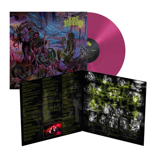 Last Retch - Abject Cruelty - Transparent Purple LP Gatefold
