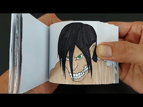 Atack on Titan Flipbook | Shingeki no Kyojin Flipbook