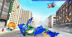 Download & Play Wolf Robot Car Transform Game on PC & Mac (Emulator)