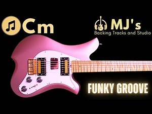 Groovy INXS style Funk Rock in C minor | 109 bpm | Guitar Backing Track