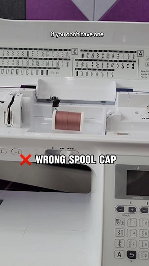 Quick Sewing Tip: Choosing the Right Spool Cap Size for Beginners