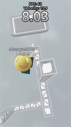 #timerunnersroblox I MADE A NEW RECORD IN TRUSS OBBY 1 OF TIME RUNNERS ROBLOX