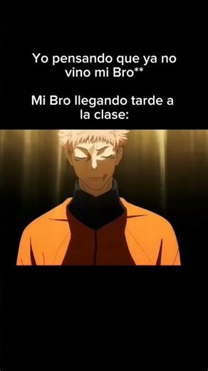 Llegando tarde 😭 #memes #anime #trend #shorts