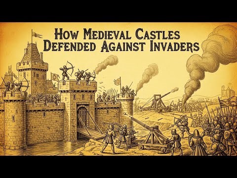 How Medieval Castles Were Built to Defend Against Attacks | Medieval Castle Defenses