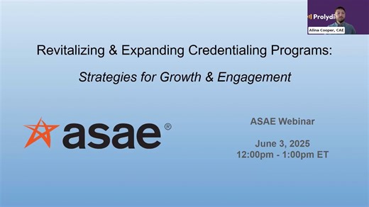 Revitalizing & Expanding Credentialing Programs: Strategies for Growth & Engagement