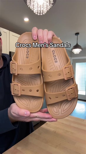 Crocs Men's Saturday Two-Strap Sandals #menssandals #crocs #tiktokshopspringglowup #tiktokshopcreatorpicks