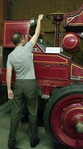 Did you know that our 1920 firetruck still has a functioning siren? Come in and ask one of our staff for an unexpected auditory experience. #ComeOnFeelTheNoise | Carbon County Museum