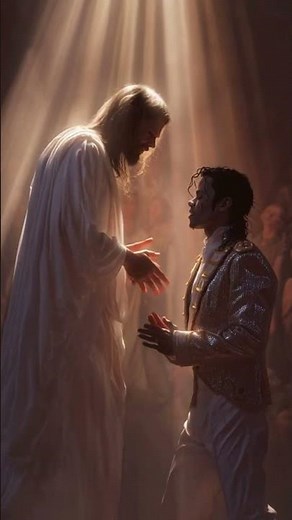 Jesus Christ Blessing Michael Jackson #jesus #faith #gospel #viral #michaeljackson