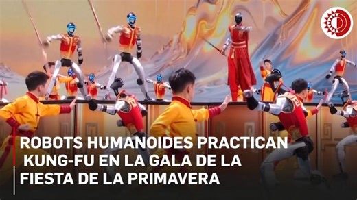 Robots humanoides practican kung-fu en la Gala de la Fiesta de la Primavera | Andrea Papi Musatadi