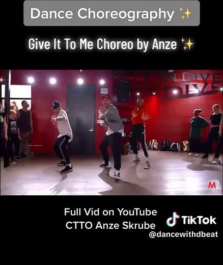 Give It To Me Dance Choreography ft. Timbaland, Nelly Furtado, Justin Timberlake