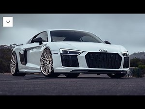 Audi R8 on Vossen VPS-4 Wheels | Lowered by KG Customs