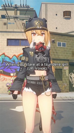 When you stare at a tsundere girl in ZZZ #zzz #zenlesszonezero