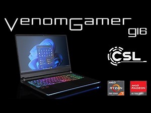 Das CSL VenomGamer G16 Gaming Notebook
