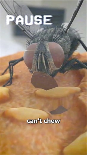 What Happens When a Fly Lands on Your Food? The Shocking Truth! 🪰#shorts