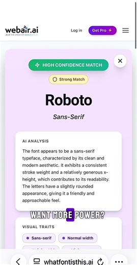 The only font finder you need! 🔍📱 #shorts