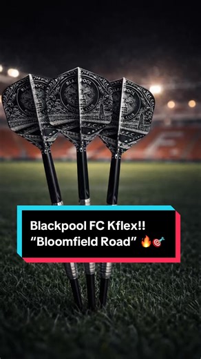 New drop 🚨 Custom Kflex darts flights in a 🔶⚫ Blackpool FC “Bloomfield Road” design! Built for performance style on the oche 🎯 Precision fit. Clean design. Built to stand out 🎯 Tag a mate who needs these on their darts 👇 Limited numbers available – message now 📩 #darts #kflex #targetdarts #blackpool #custom