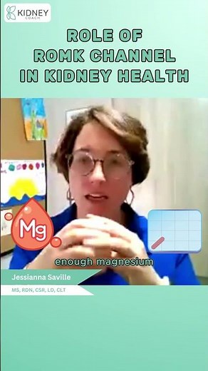 Role of ROMK Channel in Kidney Health | #RenalHealth