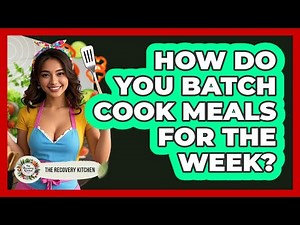 How Do You Batch Cook Meals For The Week?