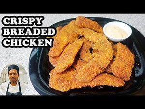Crispy Breaded Chicken | Crispy Fried Chicken with Breadcrumbs | Chicken Recipe | Ivon's Kitchen