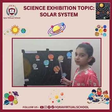 🌞🪐 Science Exhibition Topic: Solar System 🚀✨