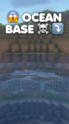 monnie37 on Instagram: "Minecraft Secret Ocean Base 😱 #minecraft"