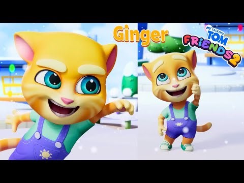 Ginger's Here! - My Talking Tom Friends 2 Gameplay Walkthrough Part 70 (Android/iOS)