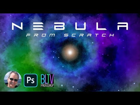 How to create a stunning nebula in Photoshop | Deep space digital art tutorial