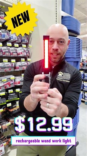 NEW USB Rechargeable Wand Work Light with 7 Light Modes